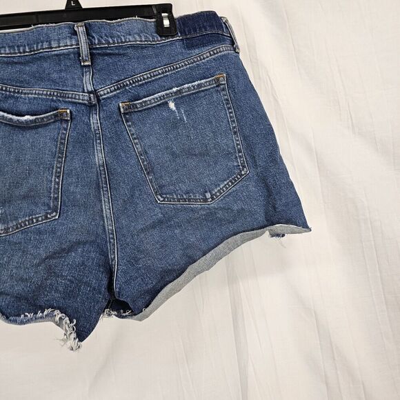 Abercrombie & Fitch Curve Love The 4" Mom Short High Rise Plus Size Womens 34/18 - Picture 6 of 6